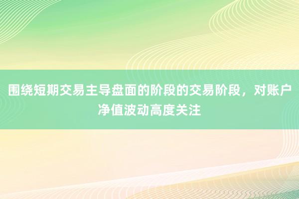 围绕短期交易主导盘面的阶段的交易阶段，对账户净值波动高度关注